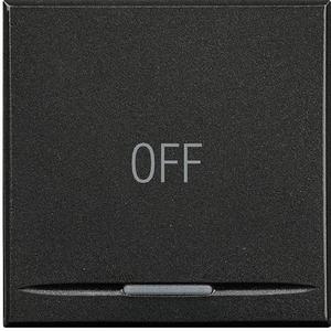 Abdeckung für Schalter, Taster, Dimmer, Jalousie - Wippe 2mod OFF - HS4915/2AA