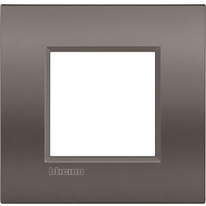 Abdeckrahmen - Abdeckrahmen Light Air Europe: 1-fach, 2 Module, Farbe: Clay - LNE4802CY