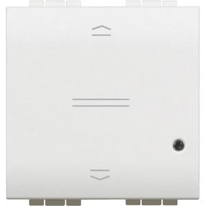 Bussystem-Jalousieaktor - Rollladenschalter 2-modulig für LivingLight with Netatmo Farbe: Weiß - N4027CM2