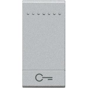 Abdeckung für Schalter, Taster, Dimmer, Jalousie - Wippe + Schlüssel 1-Modulig Tech - NT4915FN
