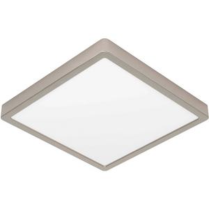 Anbauleuchte - Aufbauleuchte FUEVA 5 20,5W LED 2400lm 3000K 285x285 nickel-matt weiß - 900595