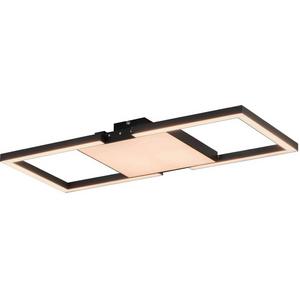 Anbauleuchte - Deckenleuchte MACELLARA 4x3,8W 2x5,5W LED 1460lm 2765K tunable white schw/weiß - 390019