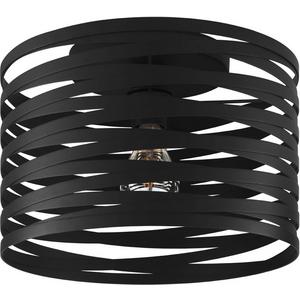 Anbauleuchte - Deckenleuchte CREMELLA E27 1x60W schwarz - 900164