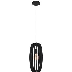 Pendelleuchte - Hängeleuchte BAJAZZARA E27 1x40W DM260 schwarz - 900504