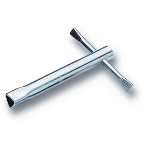 Steckschlüssel - Dreikant-Steckschlüssel M12 Innenmaß L 18mm, DIN 22417, Länge 70mm, verzinkt - 112912