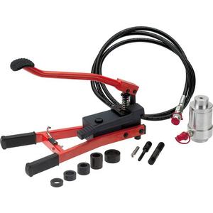 Betätigungswerkzeug für Blechlocher - Hydraulische Stanze mit Fußpumpe - 134022