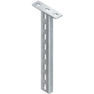 Hängestiel für Kabeltragsystem - Hängestiel U-Profil 50x22x704 mm Edelstahl Werkstoff-Nr. 1.4301 AISI 304 gebeizt - 872404