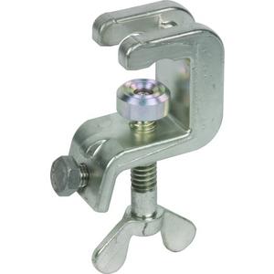 Anschlusselement für EuK-Vorrichtung - Universalerdungsklemme D 25/30mm T 18mm Rd/Fl 30mm m. Flügelschraube - 774130