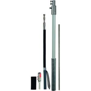 Rundleiter/Draht für Blitzschutz - DEHNcon-H HVI-light-Leitung L 6,0m m. Stützrohr u. Fangspitze GFK/AL/V2A - 819258