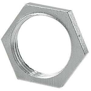 Gegenmutter für Kabelverschraubung - Gegenmutter M25x1,5 IP50 Messing vernickelt - 104516