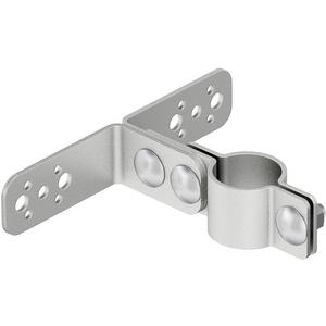 Stangenhalter für Blitzschutz - Träger isFang für Wandmontage 80mm V2A 1.4301 - 5408950