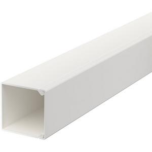 Leitungsführungskanal - Wand- und Deckenkanal mit Bodenlochung 25x25x2000 PVC lichtgrau 7035 - 6026400