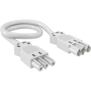 Konfektionierte Leitung für steckbare Gebäudeinstallation - Verlängerungsleitung Querschnitt 3x2,5 mm² L10000mm weiß - 6108184