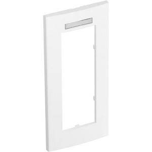 Abdeckrahmen - Abdeckrahmen Modul 45 3fach 84x185mm PC reinweiß 9010 - 6119387