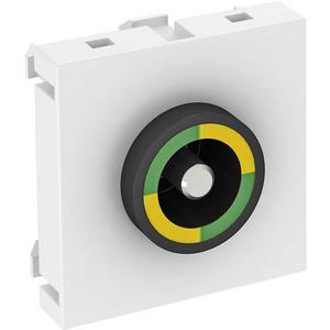 Potenzialausgleichsdose - Potentialausgleichsdose 45x45mm PC reinweiß 9010 - 6120003