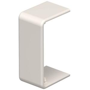 Sägeschnittabdeckung für Geräteeinbaukanal - Stoßstellenabdeckung 15x30mm PVC steingrau 7030 - 6158838