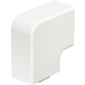 Flachwinkel für Leitungführungskanal - Flachwinkelhaube 25x40mm PVC cremeweiß 9001 - 6161243