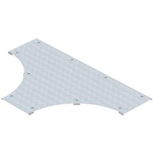 Deckel T-Stück für Kabeltragsystem - Deckel T-Abzweigstück Weitspann-System 110 und 160 B600mm St bandverzinkt Zink/A - 6231705
