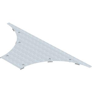 Deckel Anbau-Abzweigstück für Kabeltragsystem - Deckel Anbau-Abzweigstück Weitspann-System 110 und 160 B500mm St bandverzinkt Zi - 6231934