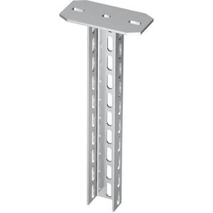 Hängestiel für Kabeltragsystem - Hängestiel mit angeschweißter Kopfplatte 70x50x400 V2A A2 gebeizt - 6338623