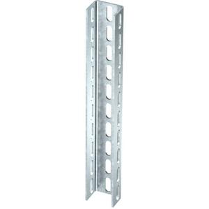 Anker/Profilschiene - U-Stiel 3-seitig gelocht 70x50x1900 St tauchfeuerverzinkt - 6340288