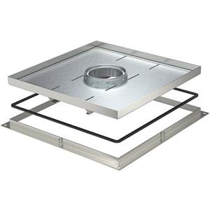 Kassettenrahmen mit Kassette - Schwerlast-Rahmenkassette für Tubus 383x383x30 V2A 1.4301 - 7409546