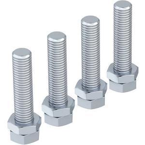 Zubehör für Unterflurkanalsysteme - Nivelliereinheit für Schwerlast-Montagedeckel 165/200 St galvanisch verzinkt - 7409686