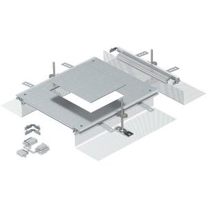 Unterflurkanal estrichbündig offen - Anbaueinheit für Geräteeinsatz GES6 St bandverzinkt - 7424342