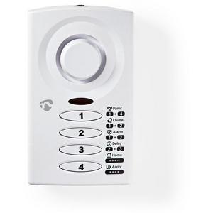 Elektronischer Schallgeber - Tür Fenster Alarm ALRMD30WT Batteriebetrieben 3x AAA Weiß - ALRMD30WT