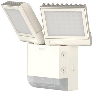 Fluter/Scheinwerfer - LED-Strahler für Wandmontage mit Bewegungsmelder weiss 4000K 2x900lm - T1020802