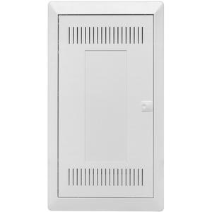 Tür/Bedientableau (Schaltschrank) - Resi9 KV Multimediatür 3 Reihen RAL 9016 für die Unterputzmontage - R9H10337M