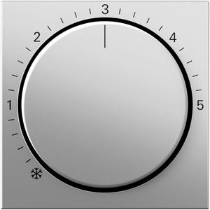 Abdeckung für Schalter, Taster, Dimmer, Jalousie - Abdeckung RTR System 55 Edelstahl - 2706600