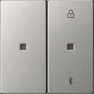 Bedienelement intelligent - S3000 Jalousie- und Schaltuhr BT System 55 Edelstahl - 5381600
