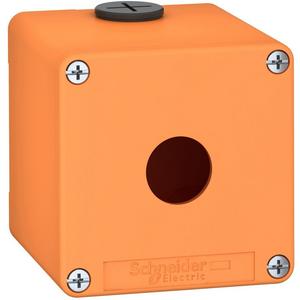 Gehäuse für Befehls- und Meldegeräte - Leergehäuse XAP Metall orange für 1x22mm 80x80x77 mm M20 - XAPO1501