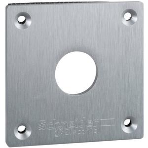 Einbauplatte für Befehlsgeräte - Einbauplatte XAP-E Metall 1 Bohrung - XAPE301