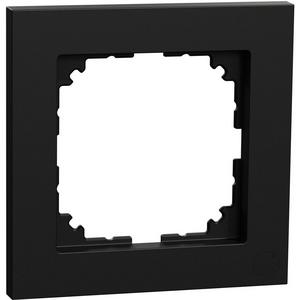 Abdeckrahmen - M-Pure Rahmen 1-fach schwarz matt - MEG4010-3603