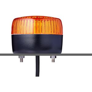Blitzleuchte - PFL LED Multiblitzleuchte 24 V AC/DC orange schwarz (RAL 9005) - 861511405