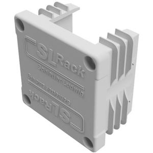 Photovoltaik-Verbindungs- und Befestigungselement - Endkappe 40x40 grau - 94640-06