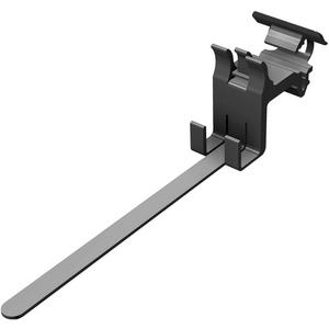 Photovoltaik-Verbindungs- und Befestigungselement - Kabelclip RAIL matt schwarz - 91402-00