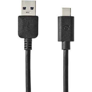 PC-Kabel - USB-A Kabel auf USB-C 60 W 10 Gbps vernickelt 1 m schwarz - CCGW61650BK10