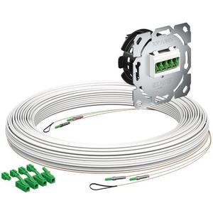 Kommunikationsanschlussdose LWL - Teiln.Anschl. Gf-TA E3S Connect 2xF LC/APC DX L=30m Gf-GV UP - A4250033