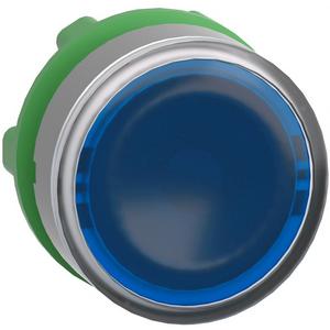 Frontelement für Drucktaster - Leuchtdrucktaster Frontelement Harmony XB5 Kunststoff hellgrau blau 22mm für LED - ZB5AW363C0