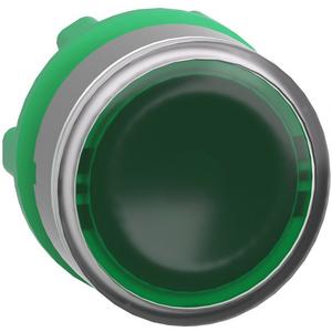 Frontelement für Drucktaster - Leuchtdrucktaster Frontelement Harmony XB5 Kunststoff hellgrau grün 22mm für LED - ZB5AW333C0