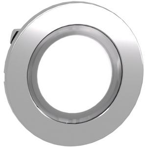 Frontelement für Drucktaster - Leuchtdrucktaster Frontelement Harmony XB4F Metall weiß 30mm für universelle LED - ZB4FA18