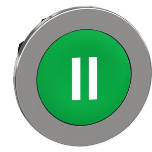 Frontelement für Drucktaster - Frontelement für Drucktaster ZB4F Ø 30mm grün nicht rastend - ZB4FA336