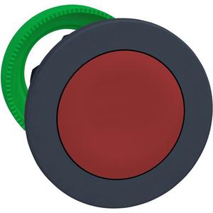 Frontelement für Drucktaster - Drucktaster Front Flush Kunstst rot 30mm rastend IP69K - ZB5FH04