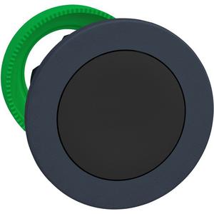 Frontelement für Drucktaster - Drucktaster Front Flush Kunstst schwarz 30mm rastend IP69K - ZB5FH02