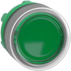Frontelement für Drucktaster - Leuchtdrucktaster Frontelement Harmony XB5 hellgrau grün 22mm fü LED Schutzkappe - ZB5AW533C0