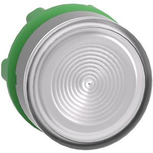 Frontelement für Drucktaster - Leuchtdrucktaster Frontelement Harmony XB5 Kunststoff hellgrau weiß 22mm für LED - ZB5AW313SC0