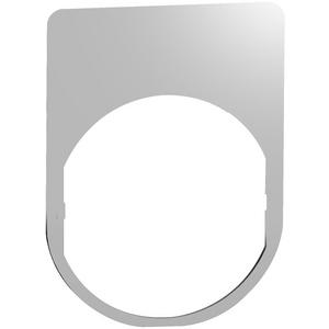 Tastenplatte für Befehls- und Meldegeräte - Schildträger Metall für Harmony 22mm 30x40mm - ZBYM2101